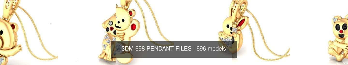 3DM 698 PENDANT FILES 3D Model Collection_282