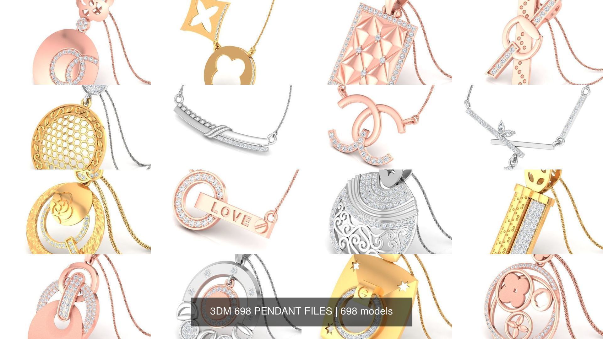 3DM 698 PENDANT FILES 3D Model Collection_38