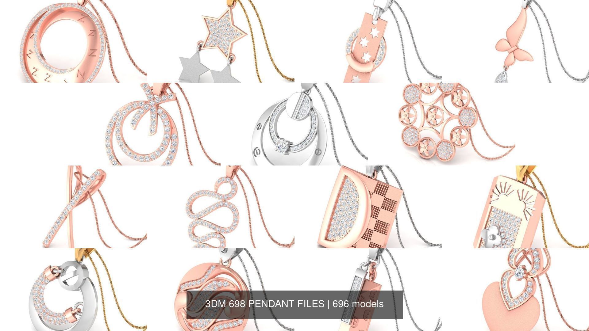 3DM 698 PENDANT FILES 3D Model Collection_24