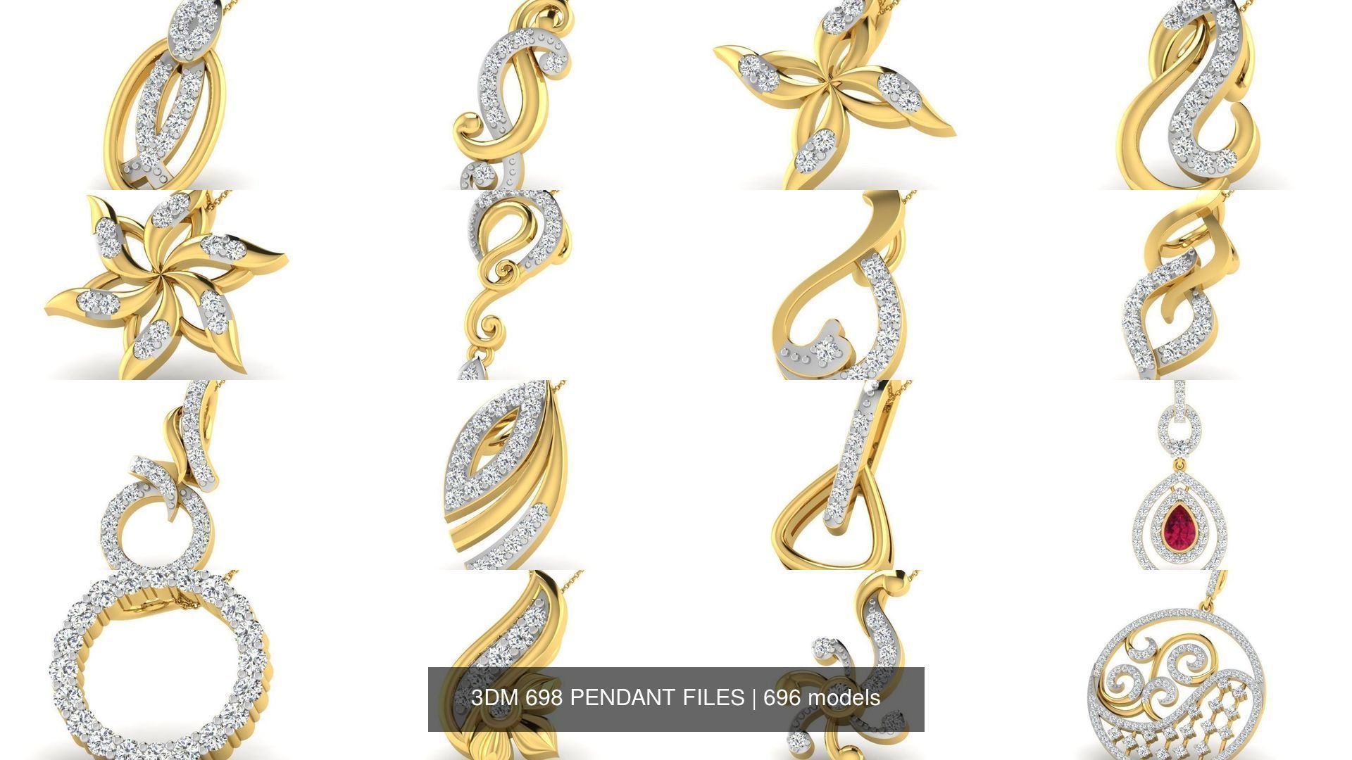 3DM 698 PENDANT FILES 3D Model Collection_205