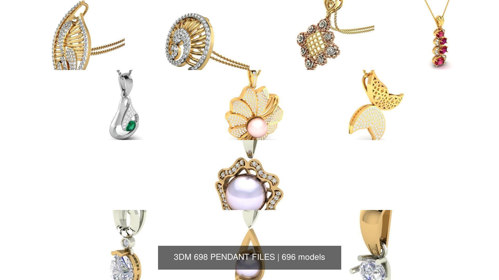 3DM 698 PENDANT FILES 3D Model Collection_6