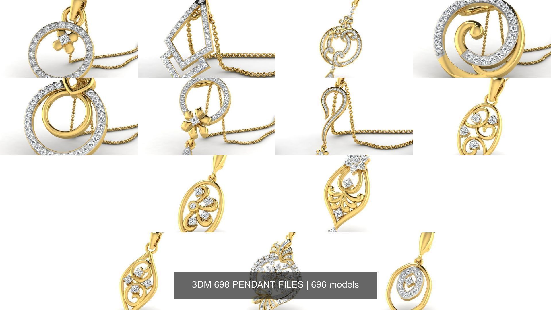 3DM 698 PENDANT FILES 3D Model Collection_92