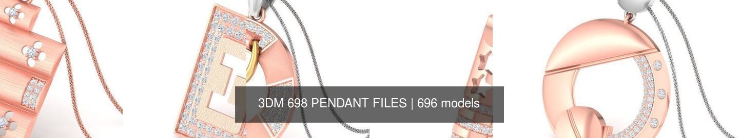3DM 698 PENDANT FILES 3D Model Collection_29