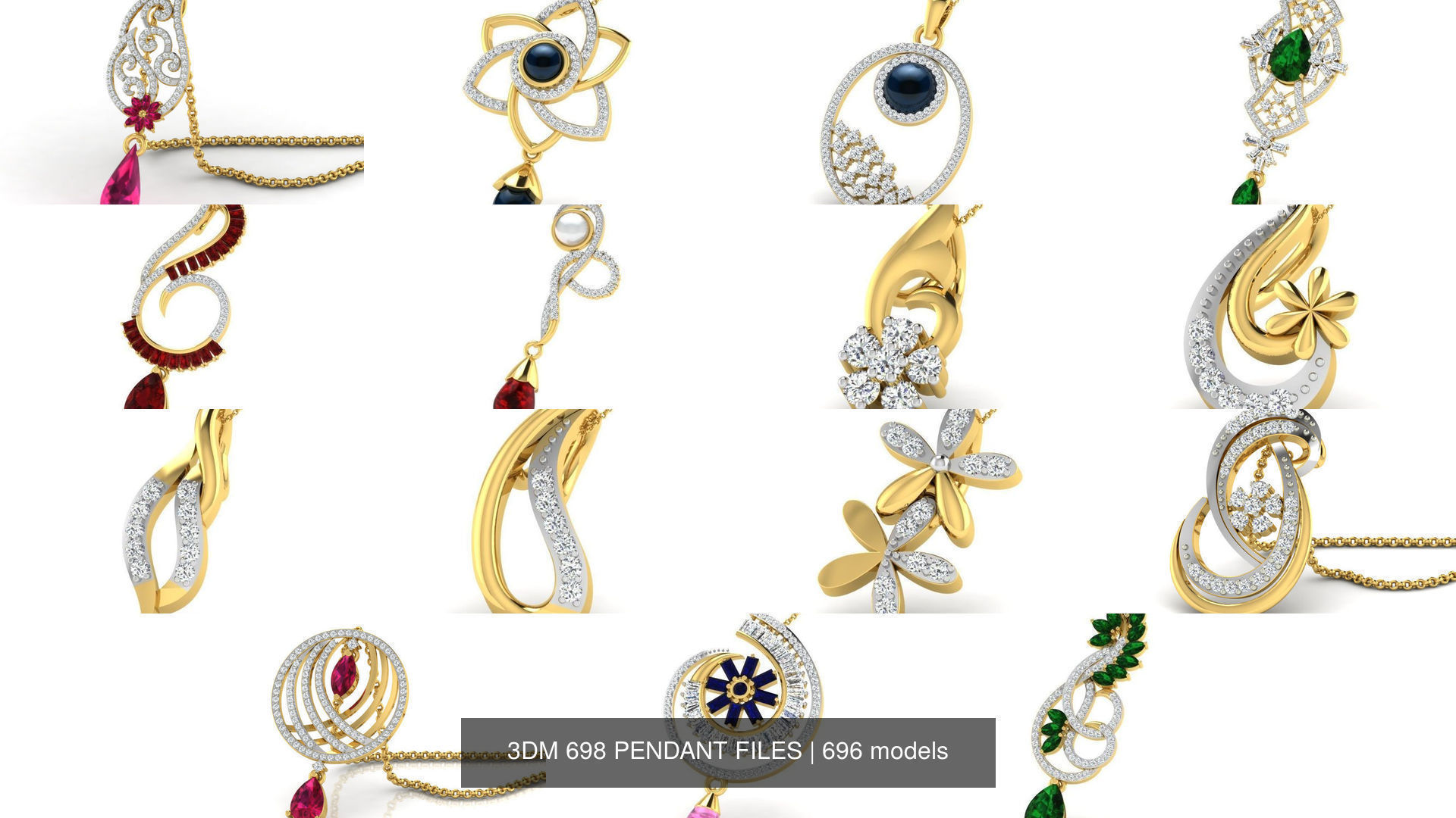 3DM 698 PENDANT FILES 3D Model Collection_219