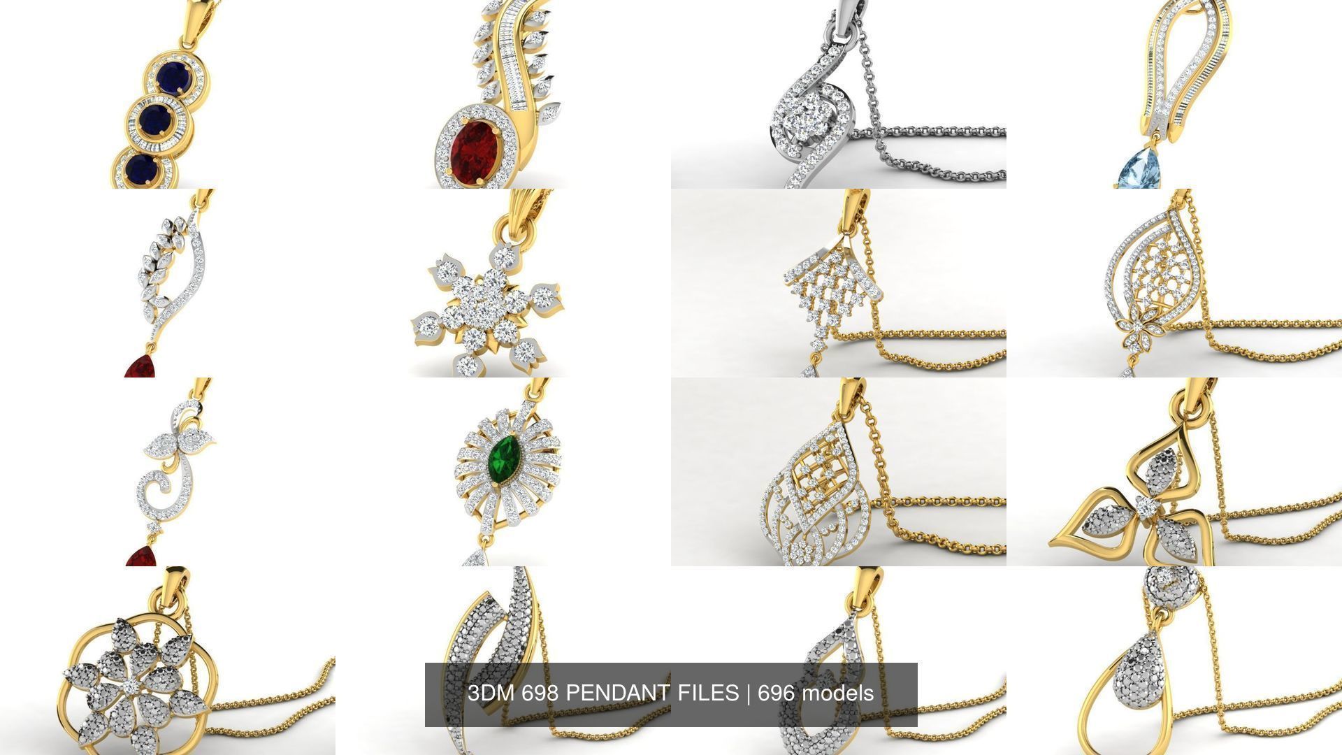 3DM 698 PENDANT FILES 3D Model Collection_48