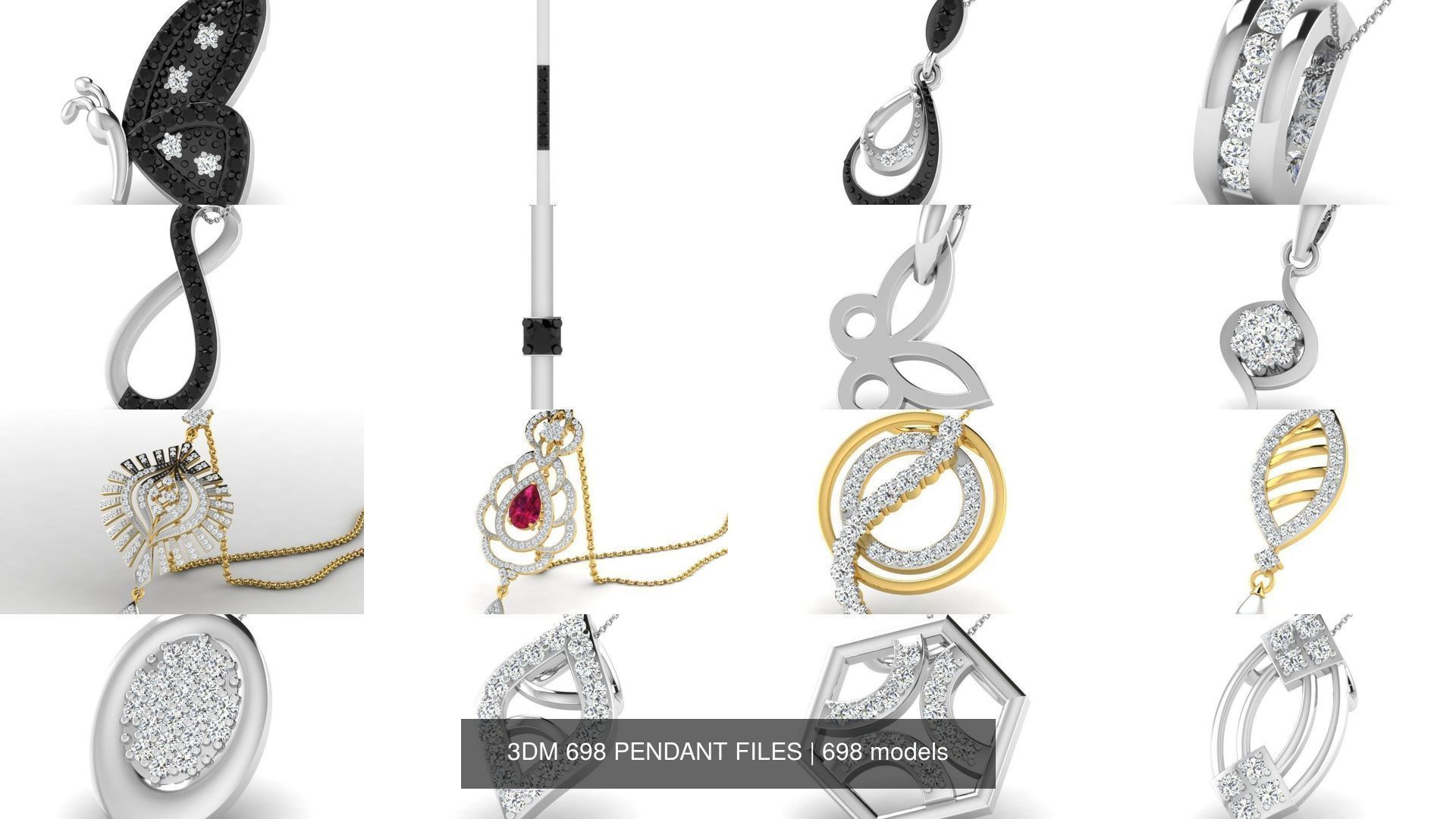 3DM 698 PENDANT FILES 3D Model Collection_69