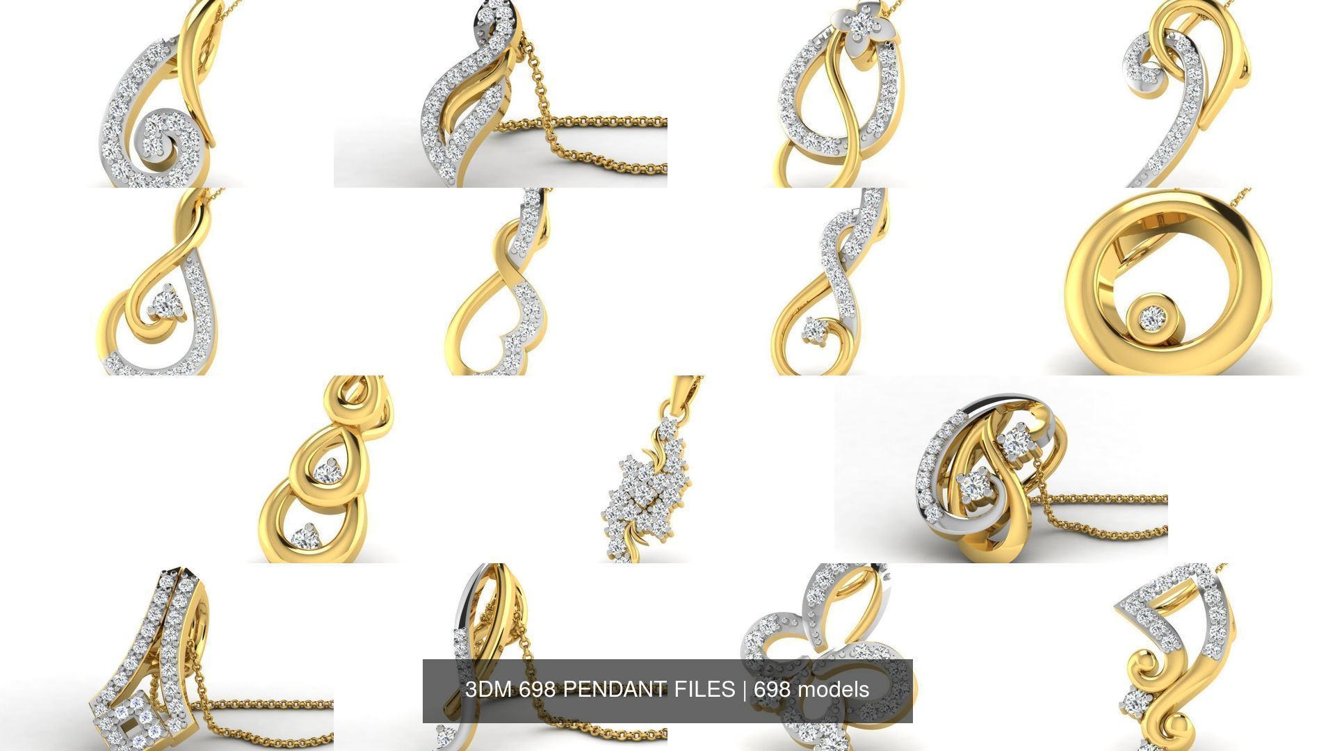 3DM 698 PENDANT FILES 3D Model Collection_237