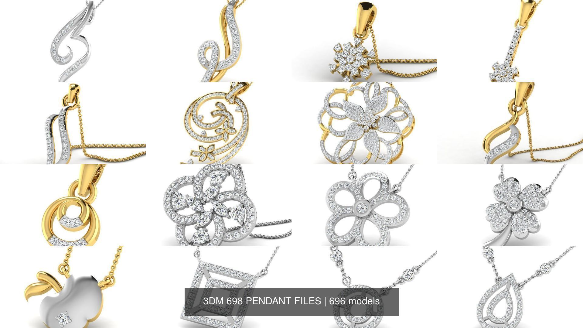 3DM 698 PENDANT FILES 3D Model Collection_245