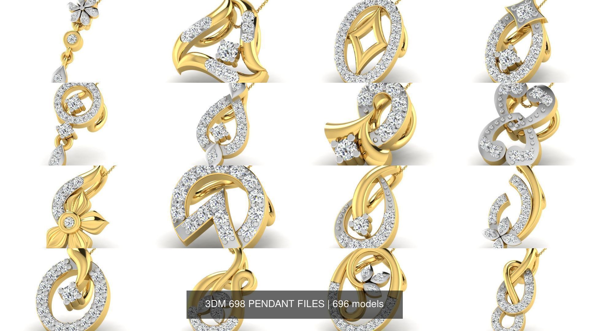 3DM 698 PENDANT FILES 3D Model Collection_178