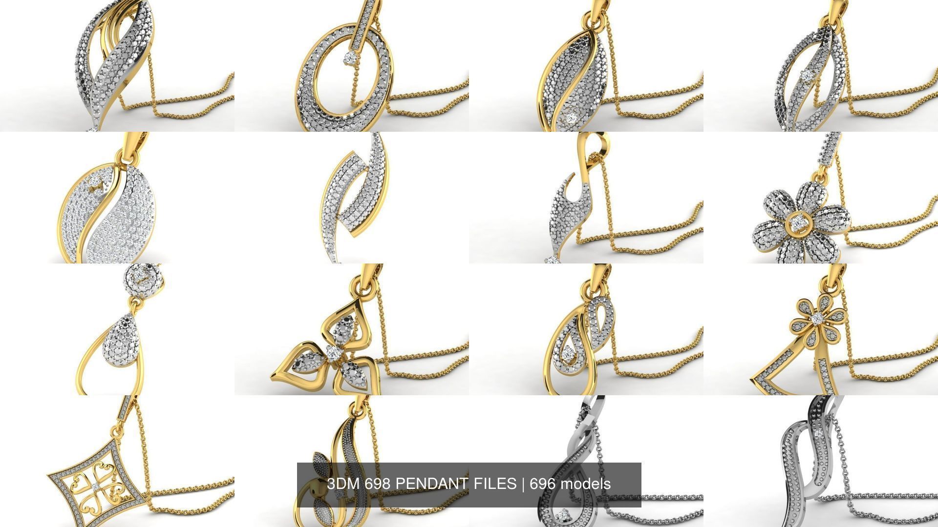 3DM 698 PENDANT FILES 3D Model Collection_59