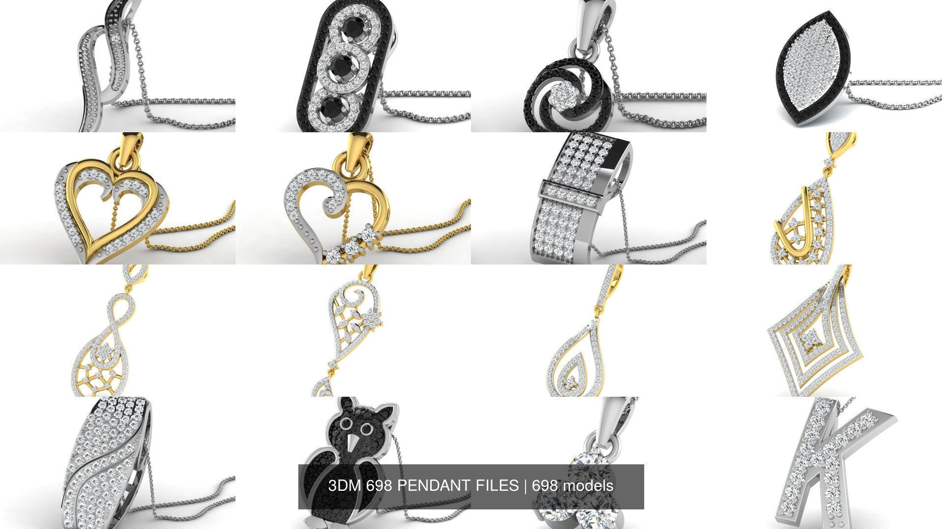 3DM 698 PENDANT FILES 3D Model Collection_62