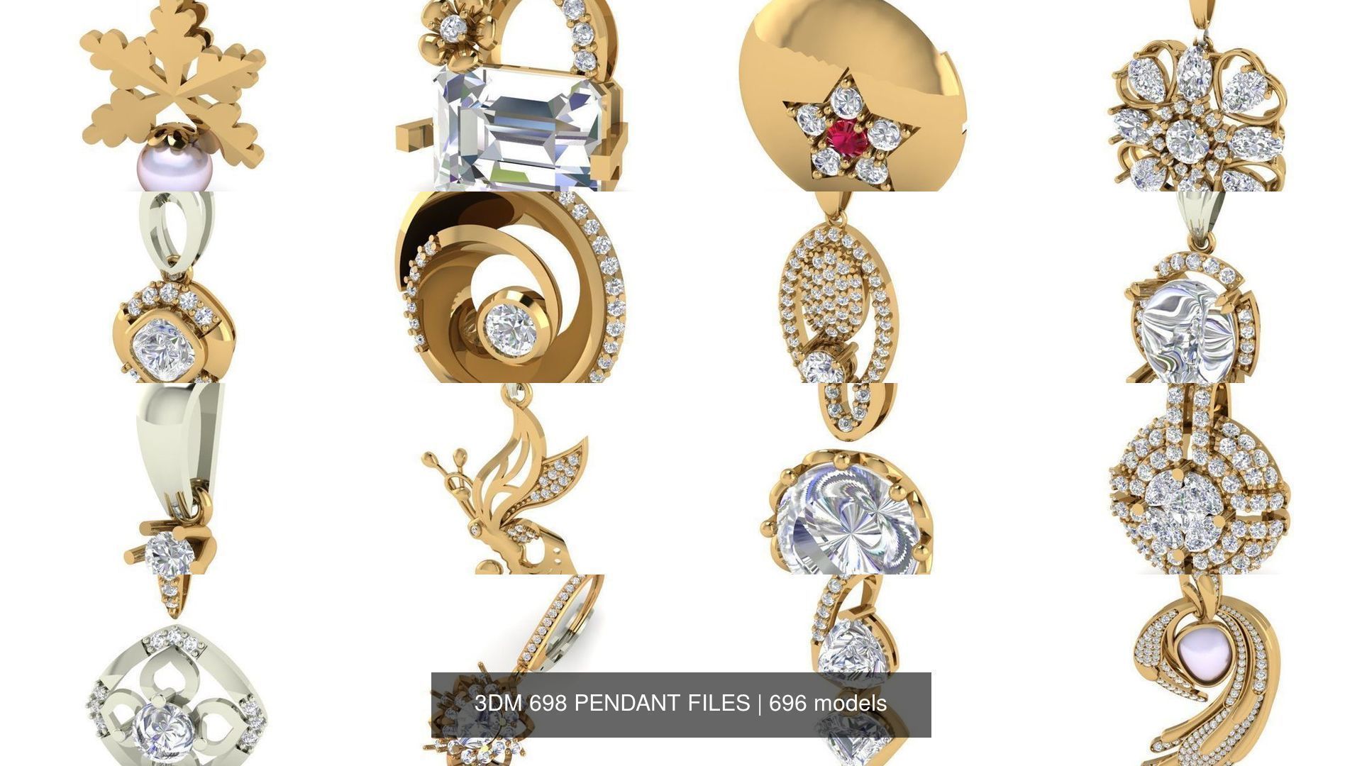3DM 698 PENDANT FILES 3D Model Collection_11
