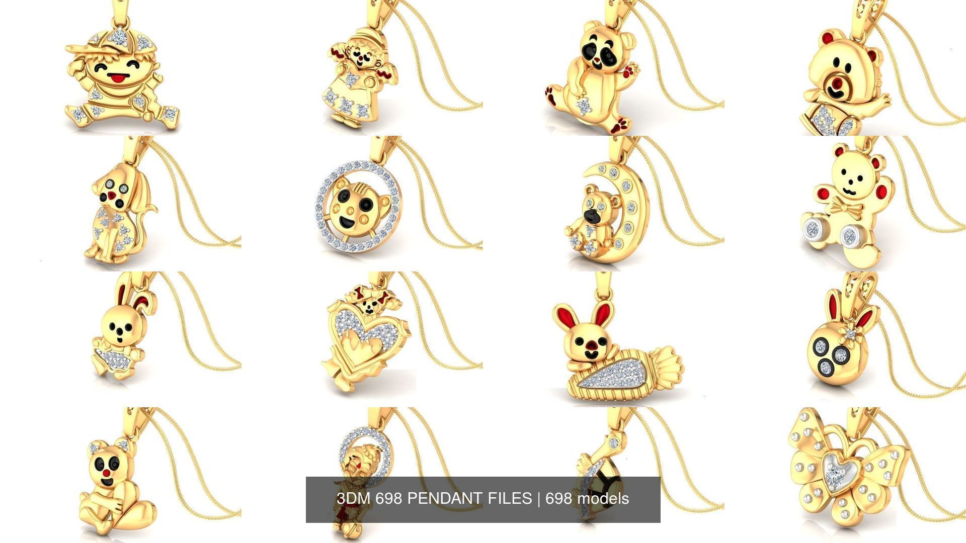 3DM 698 PENDANT FILES 3D Model Collection_279