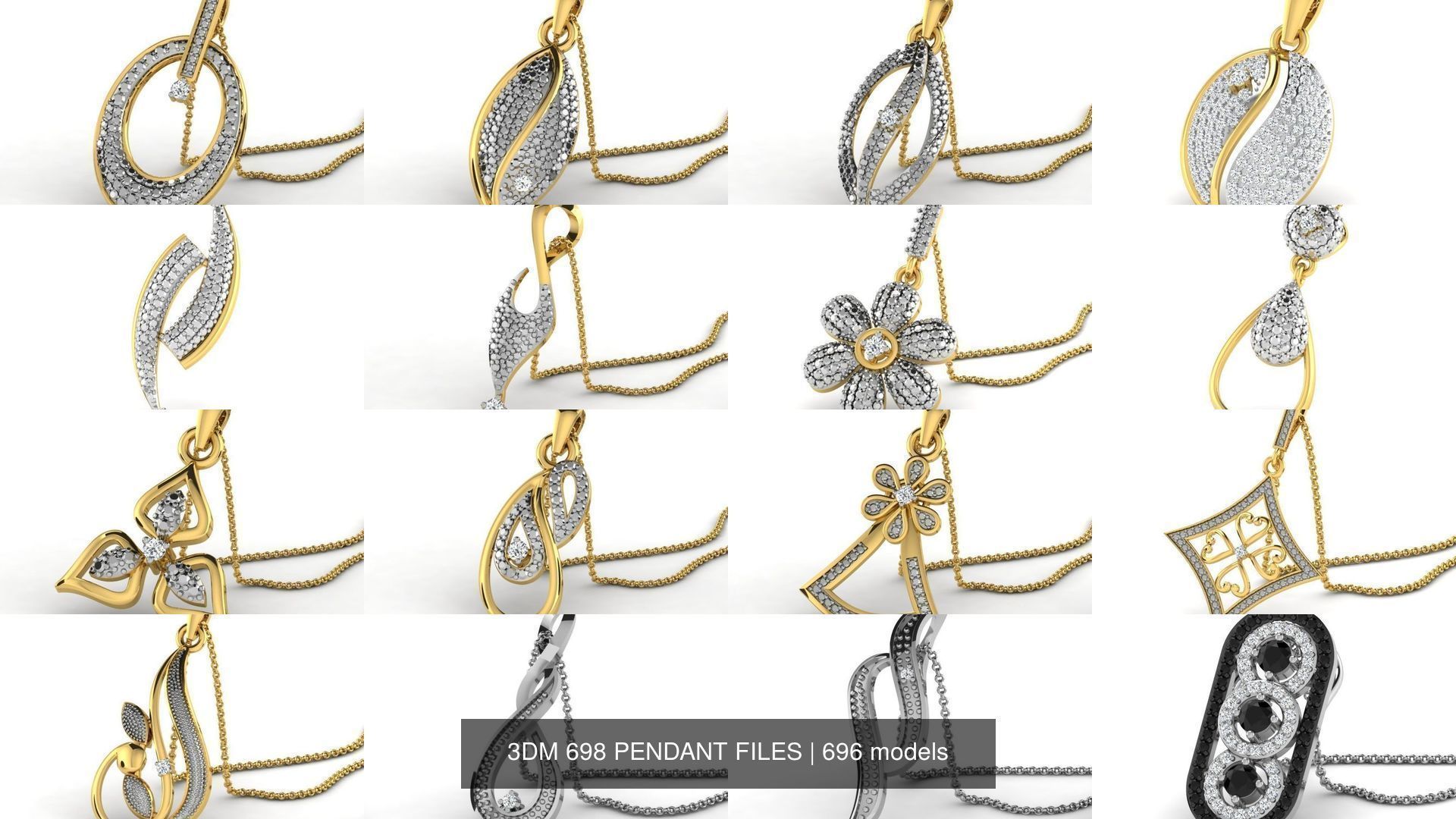 3DM 698 PENDANT FILES 3D Model Collection_60