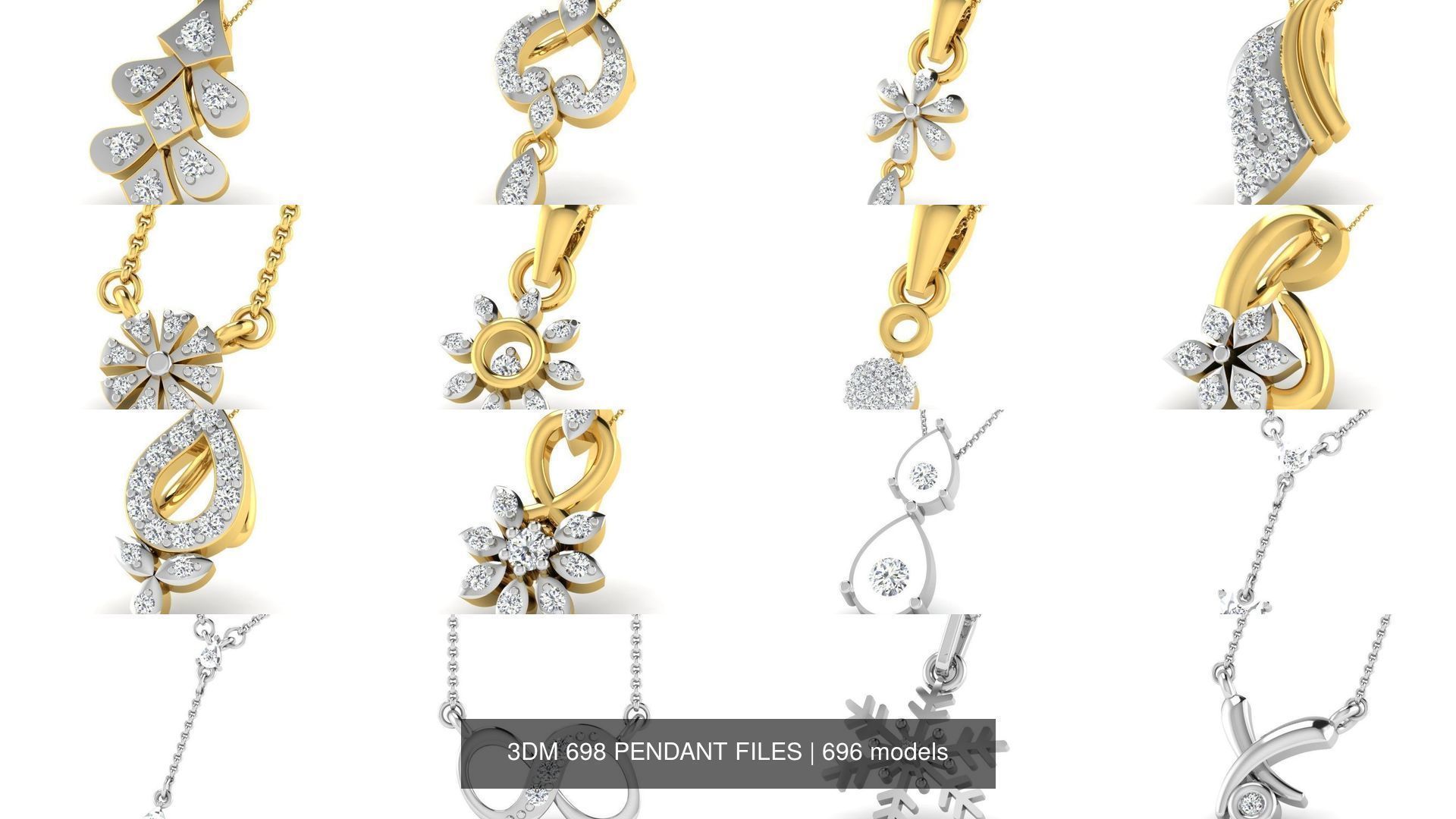3DM 698 PENDANT FILES 3D Model Collection_190