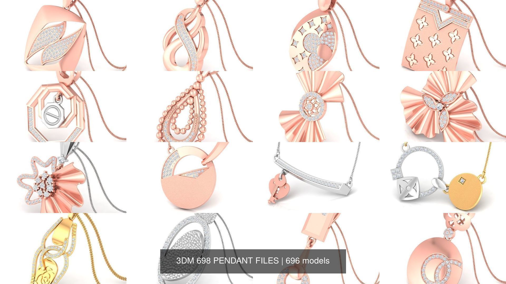3DM 698 PENDANT FILES 3D Model Collection_36