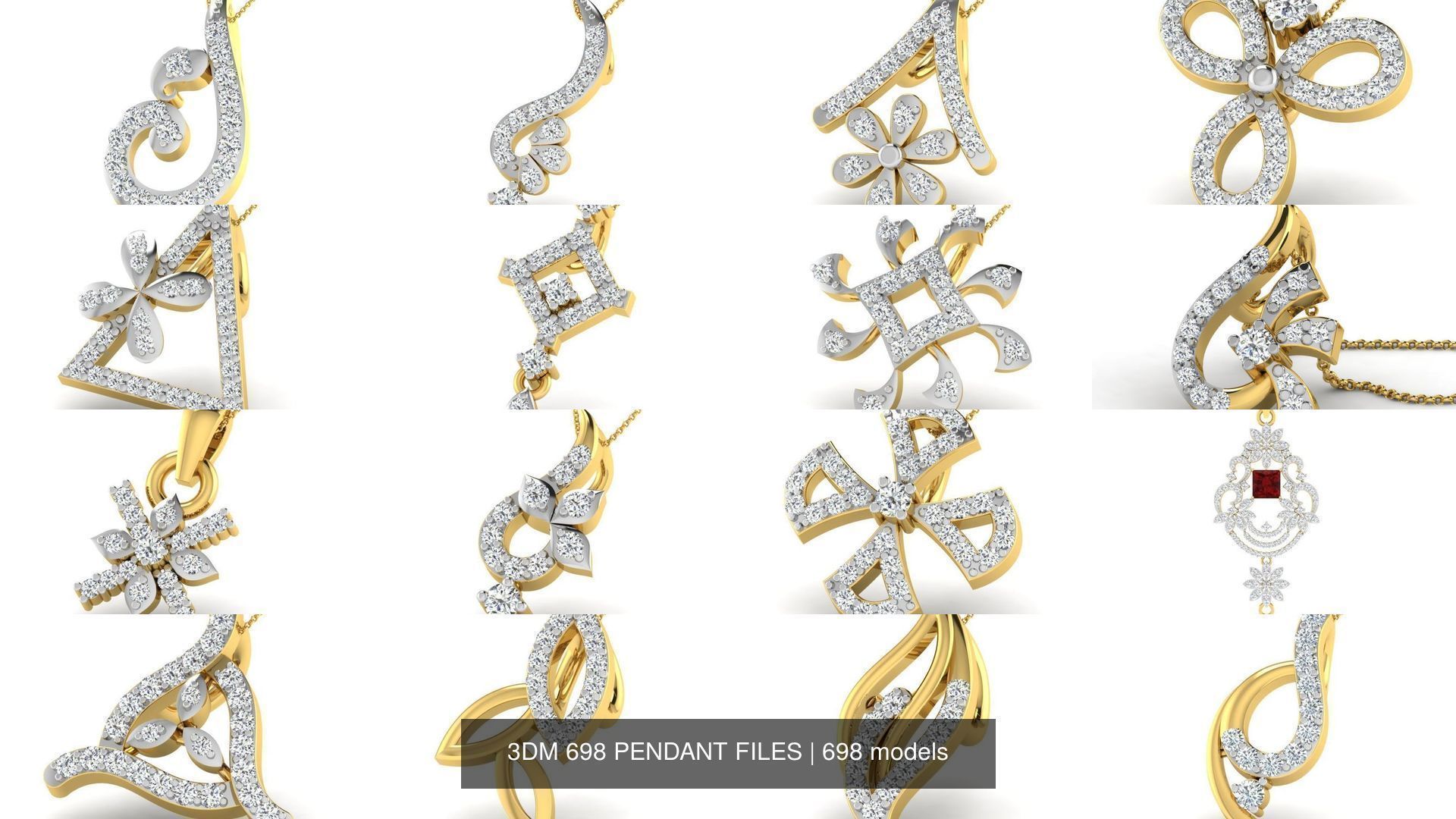 3DM 698 PENDANT FILES 3D Model Collection_167
