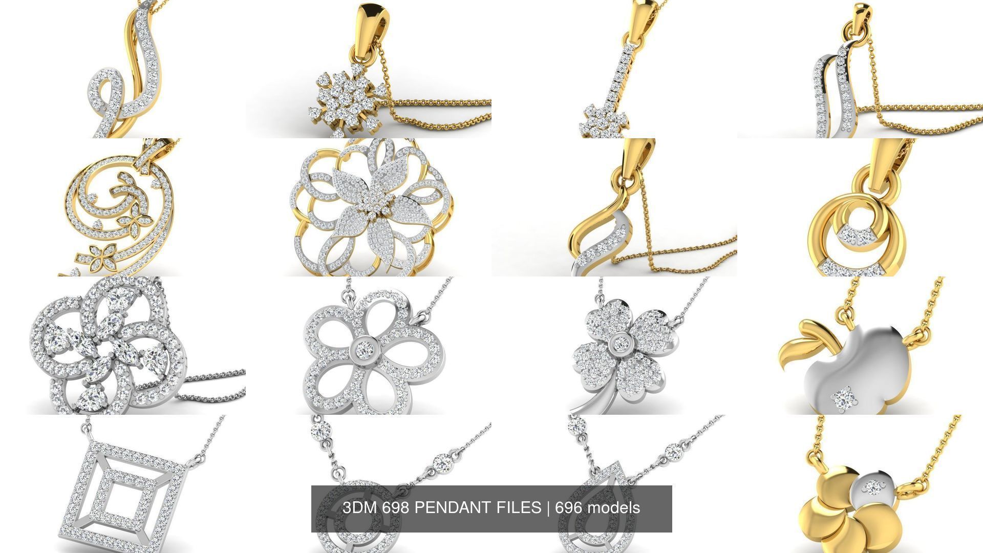 3DM 698 PENDANT FILES 3D Model Collection_246