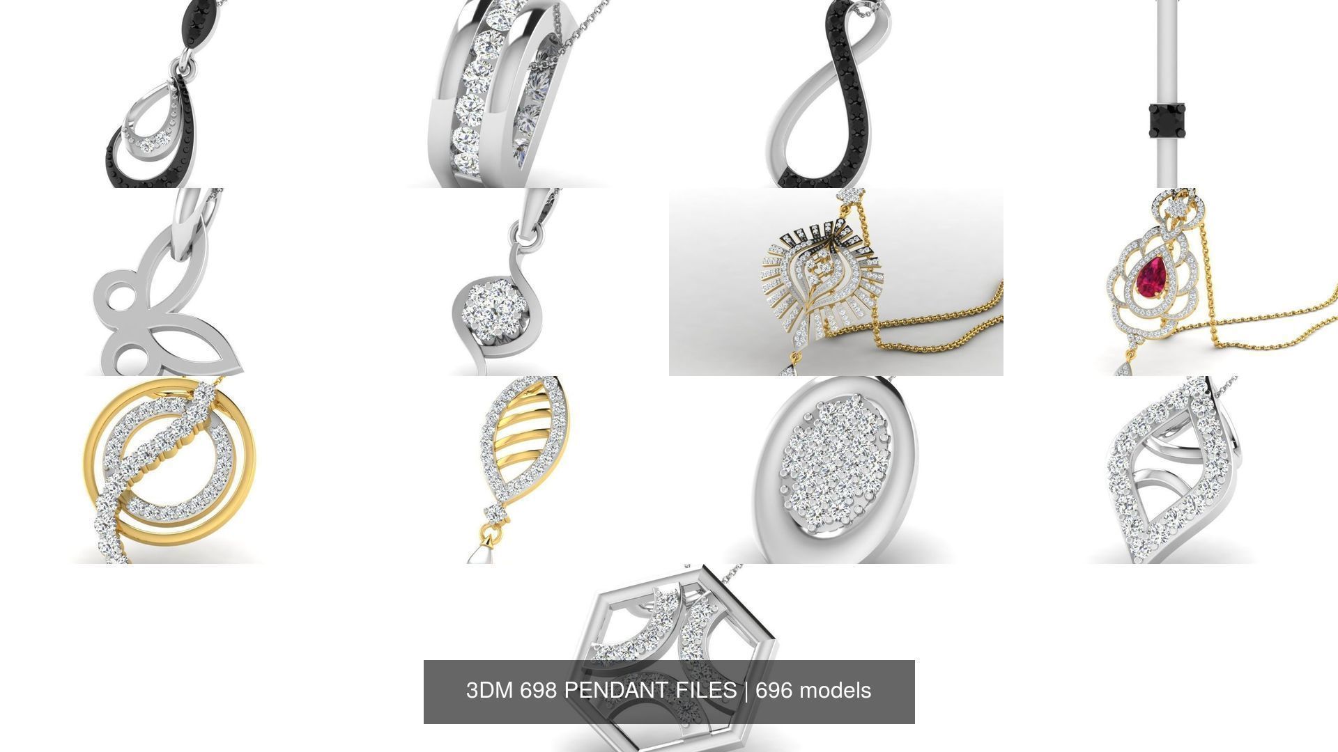 3DM 698 PENDANT FILES 3D Model Collection_71