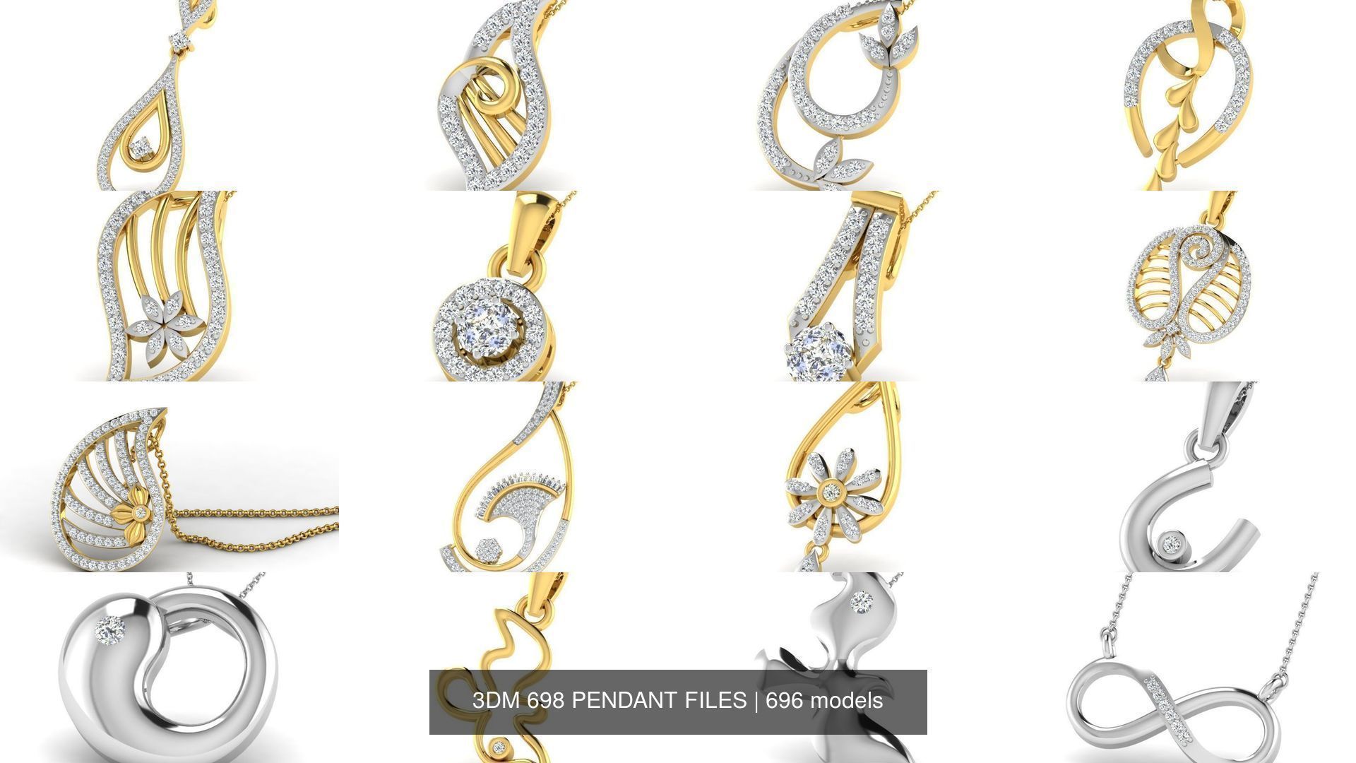 3DM 698 PENDANT FILES 3D Model Collection_156