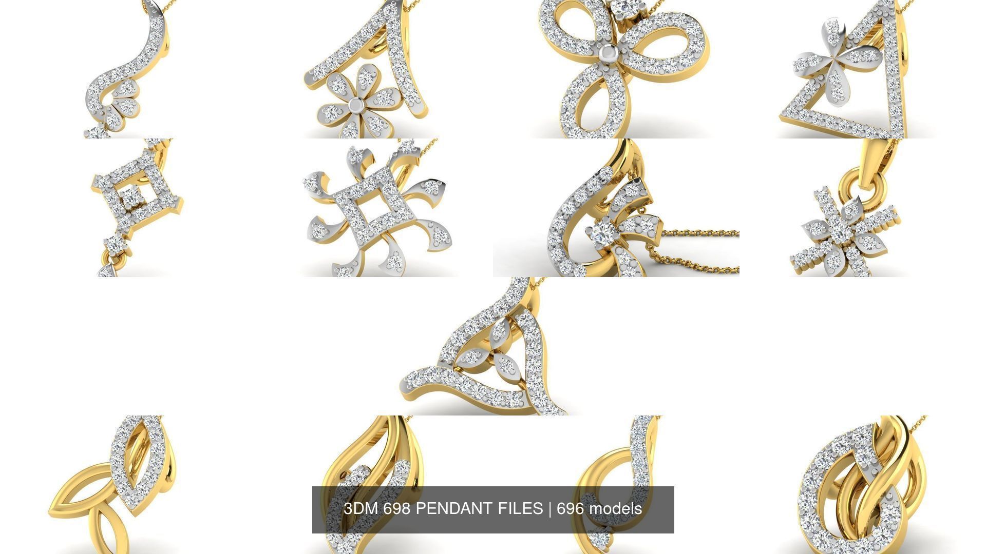 3DM 698 PENDANT FILES 3D Model Collection_170