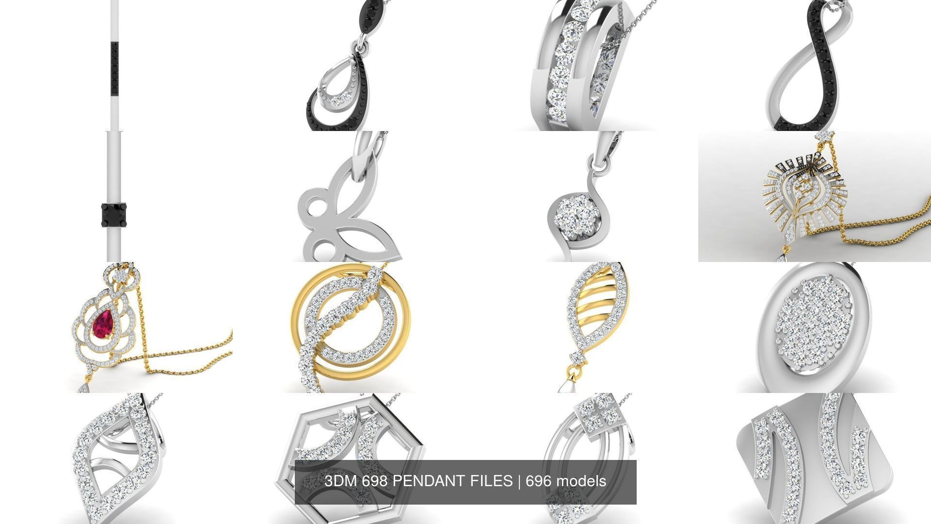 3DM 698 PENDANT FILES 3D Model Collection_70