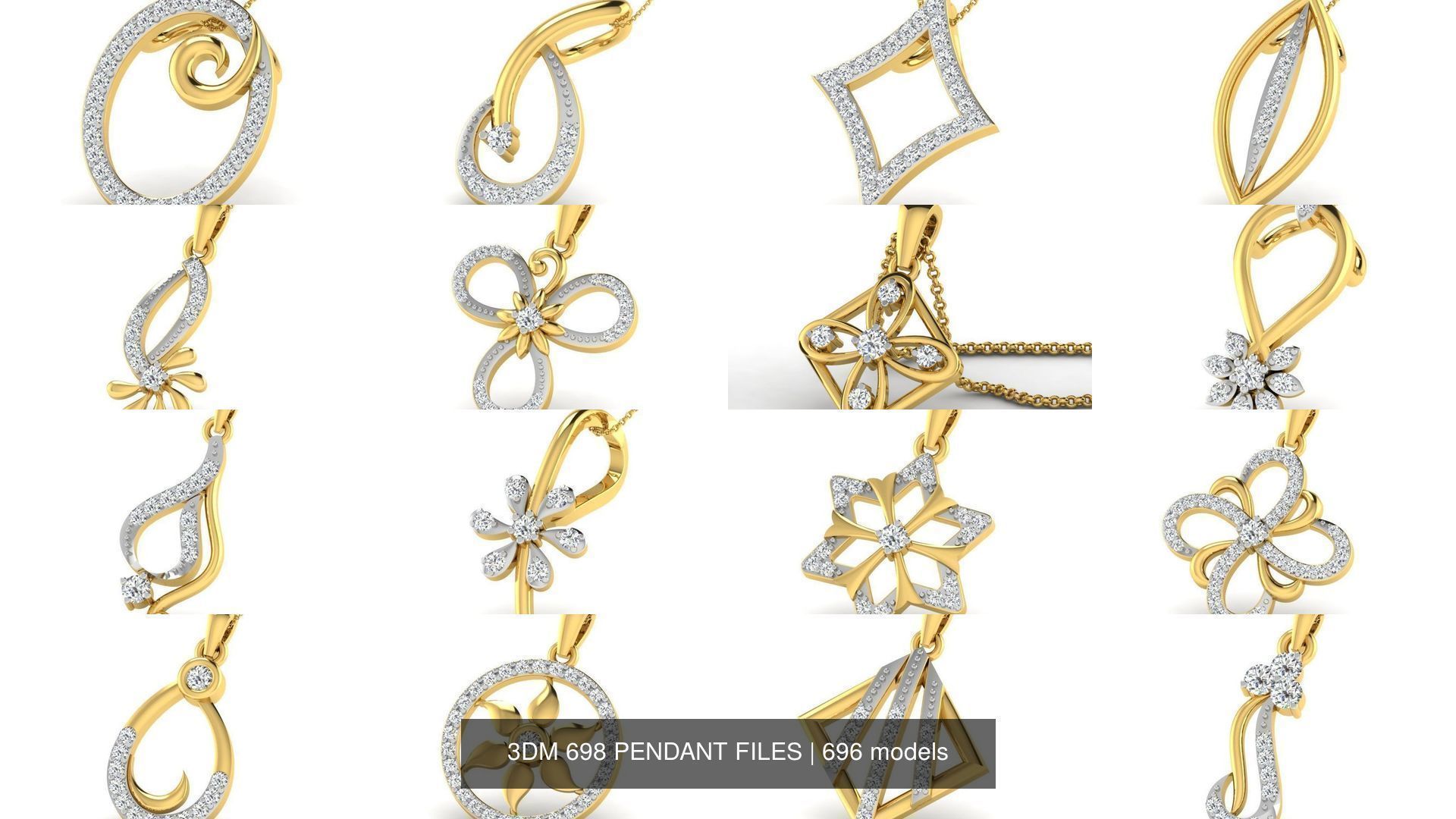 3DM 698 PENDANT FILES 3D Model Collection_142