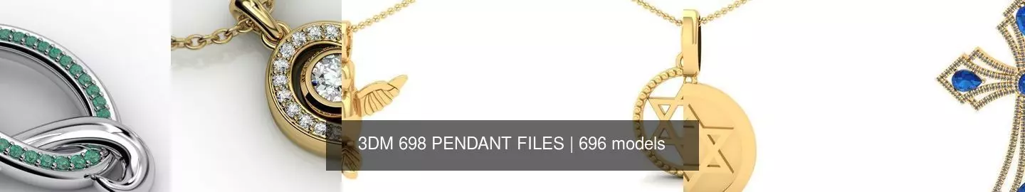 3DM 698 PENDANT FILES 3D Model Collection_1