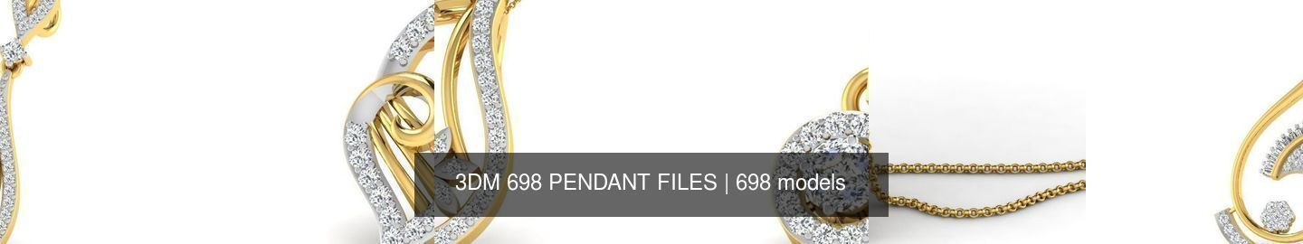 3DM 698 PENDANT FILES 3D Model Collection_153