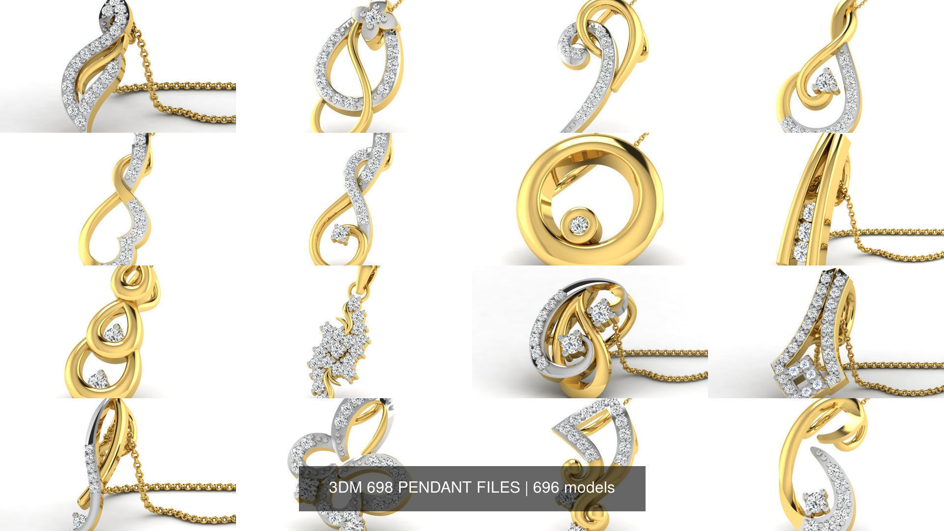 3DM 698 PENDANT FILES 3D Model Collection_238