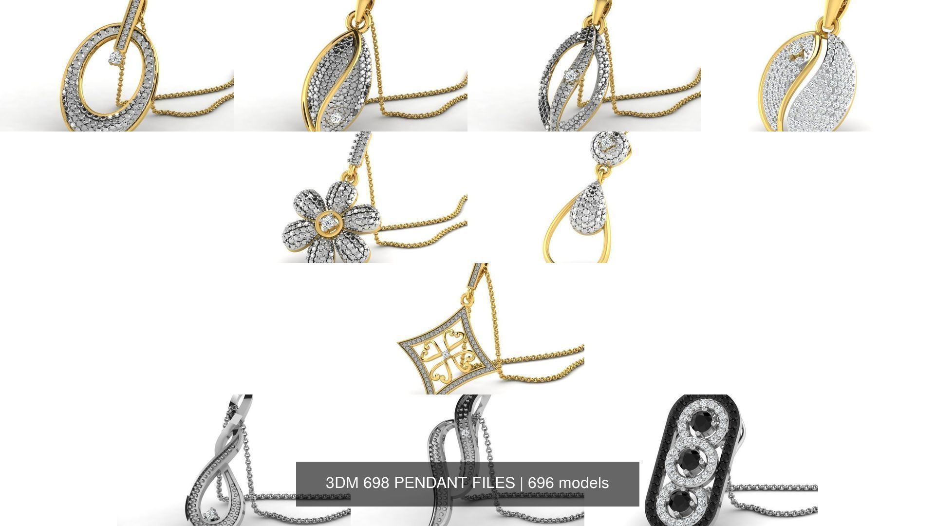 3DM 698 PENDANT FILES 3D Model Collection_58