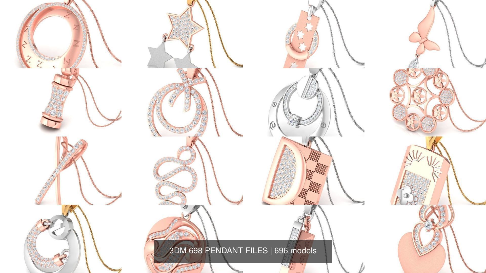 3DM 698 PENDANT FILES 3D Model Collection_23