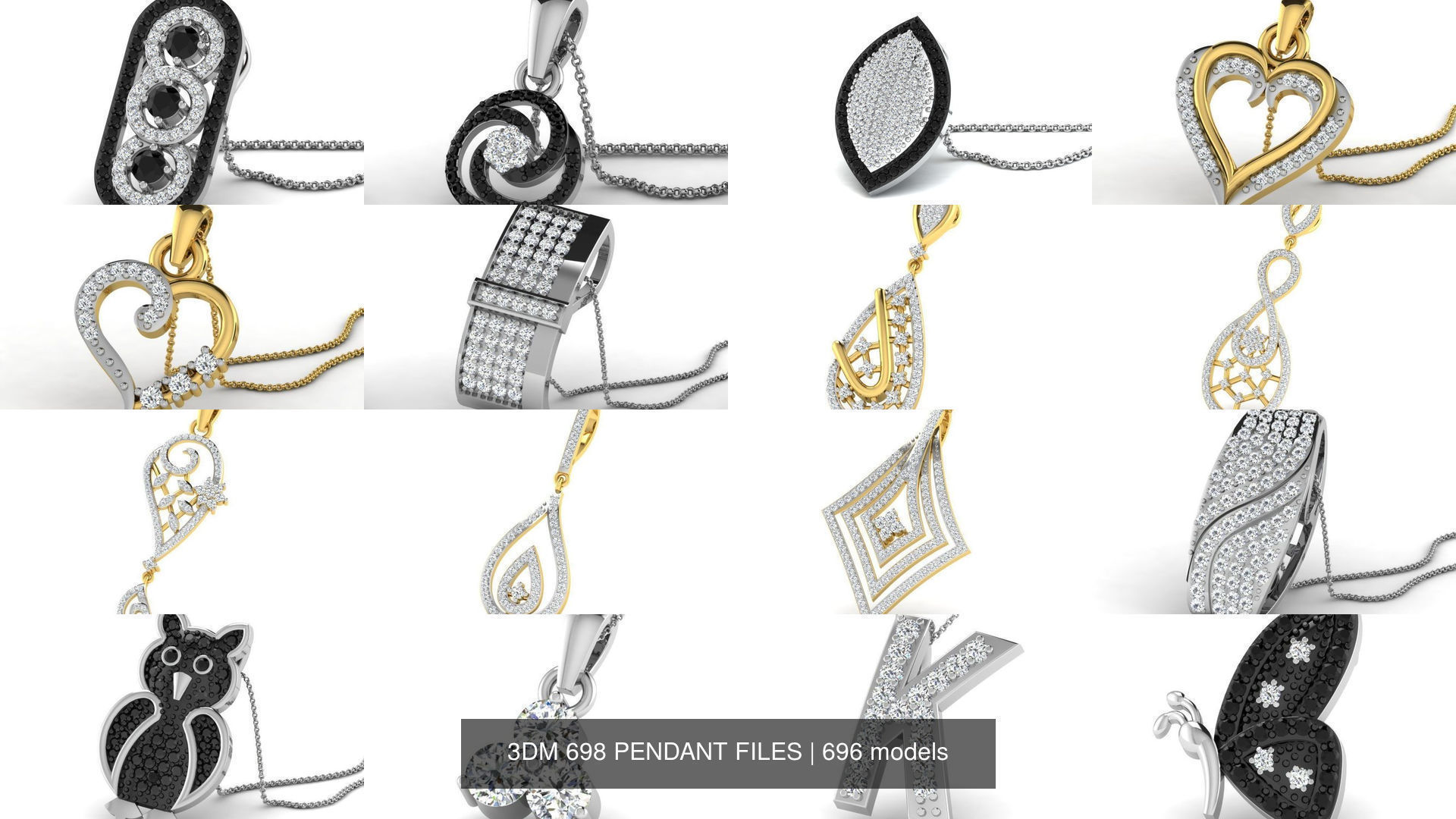 3DM 698 PENDANT FILES 3D Model Collection_63