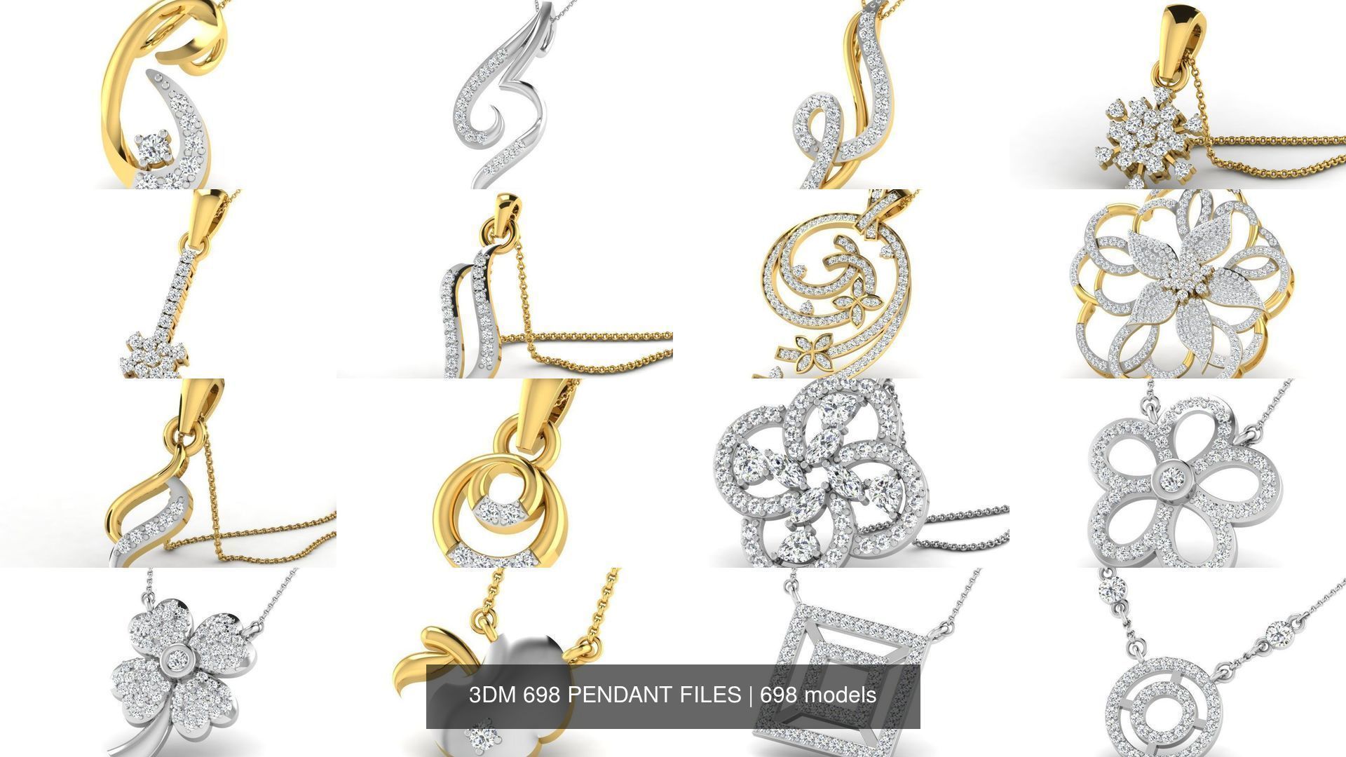3DM 698 PENDANT FILES 3D Model Collection_244