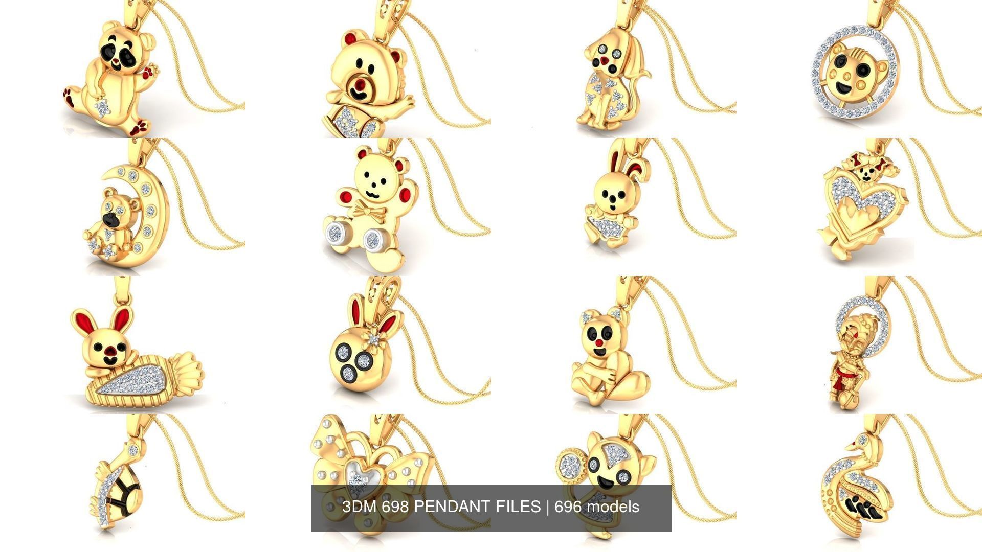 3DM 698 PENDANT FILES 3D Model Collection_283