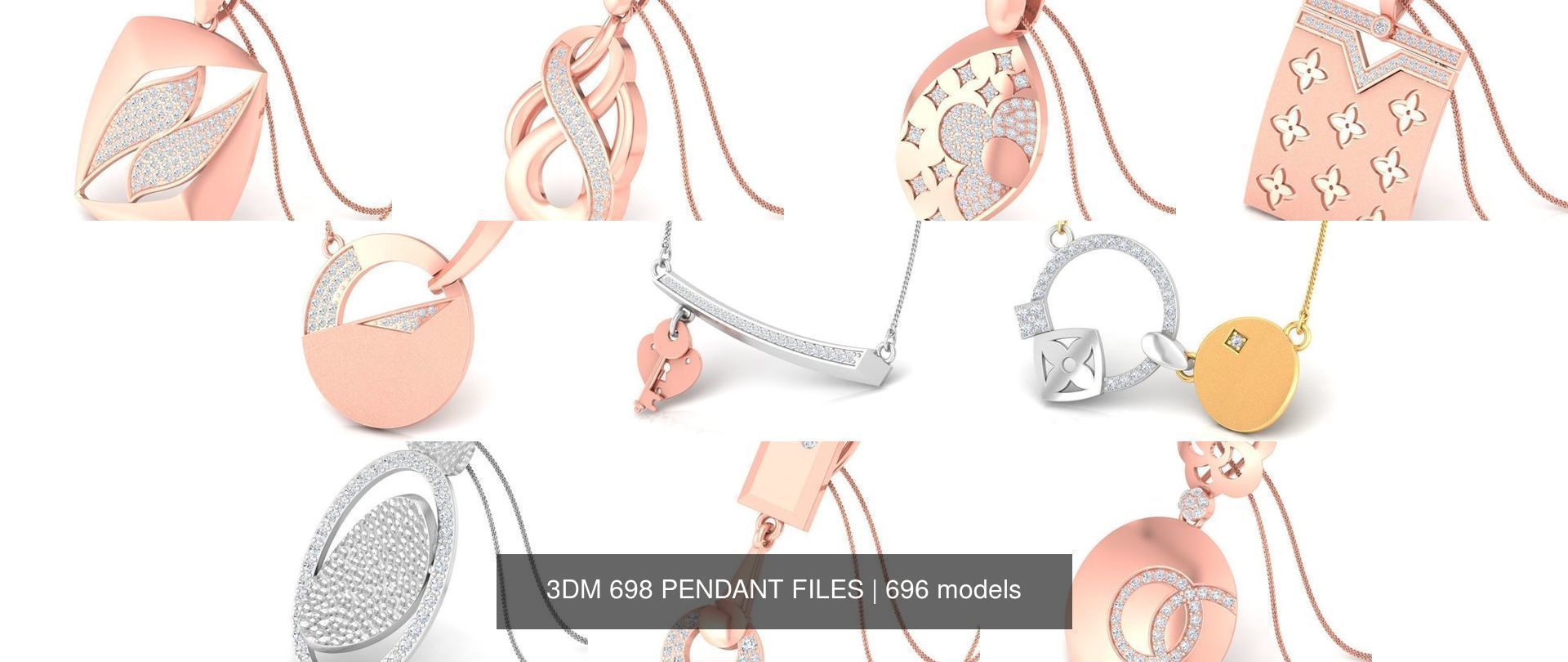 3DM 698 PENDANT FILES 3D Model Collection_33