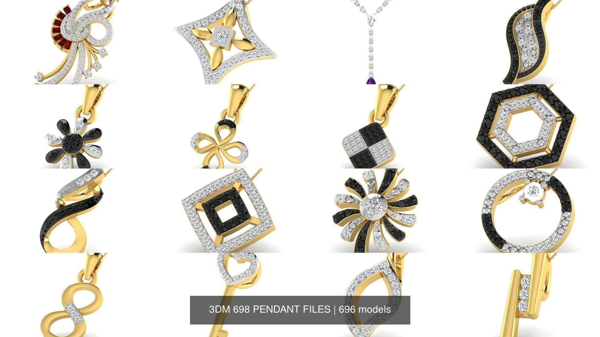 3DM 698 PENDANT FILES 3D Model Collection_225