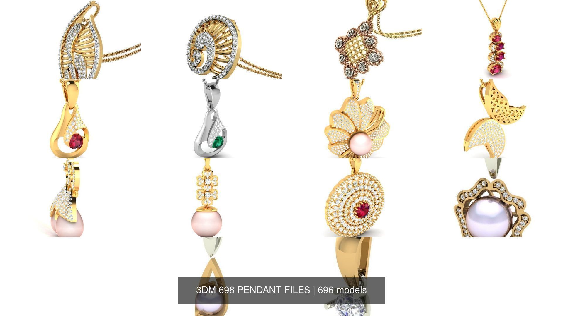 3DM 698 PENDANT FILES 3D Model Collection_8
