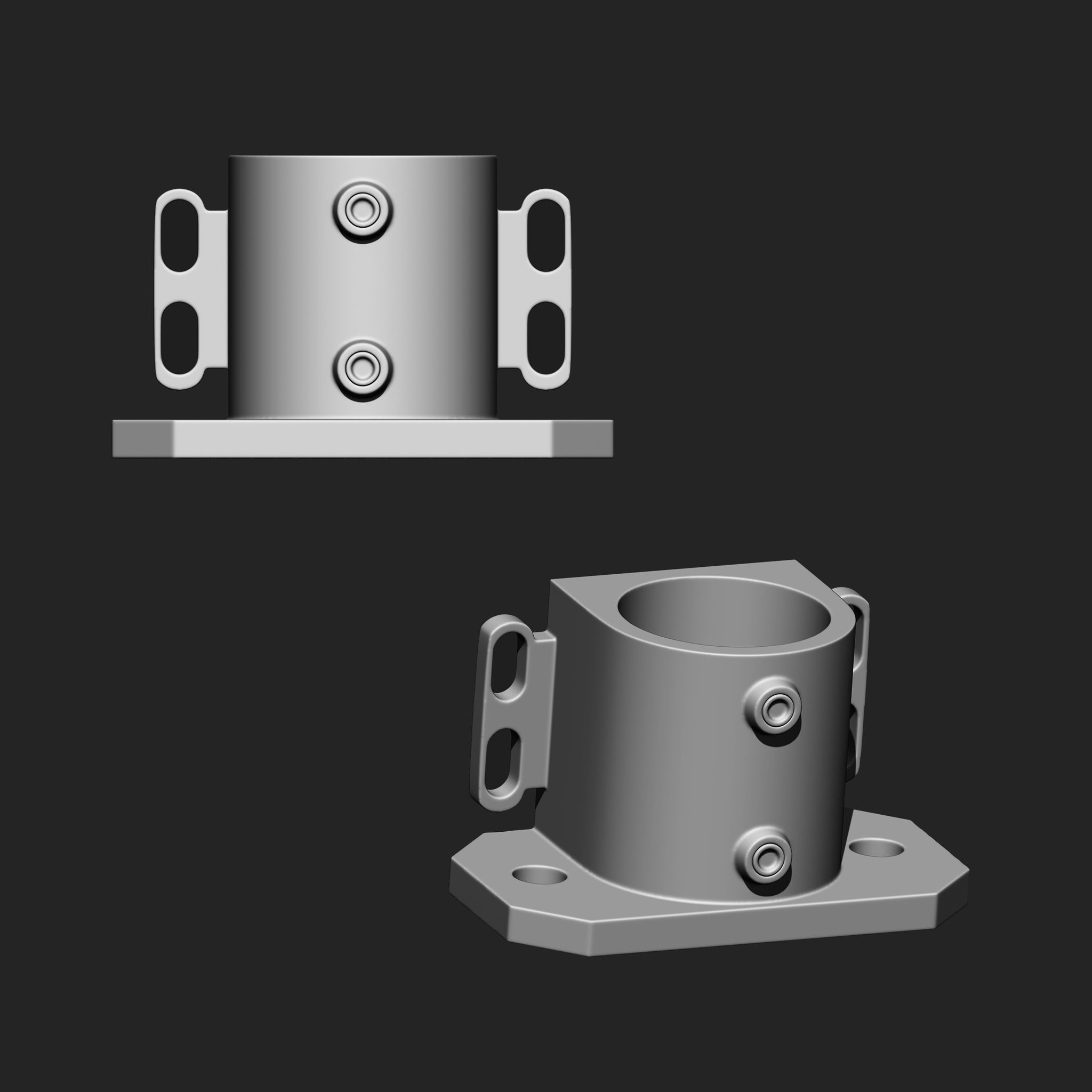 Sockets IMM Brush Pack 15 in One 3D model_10