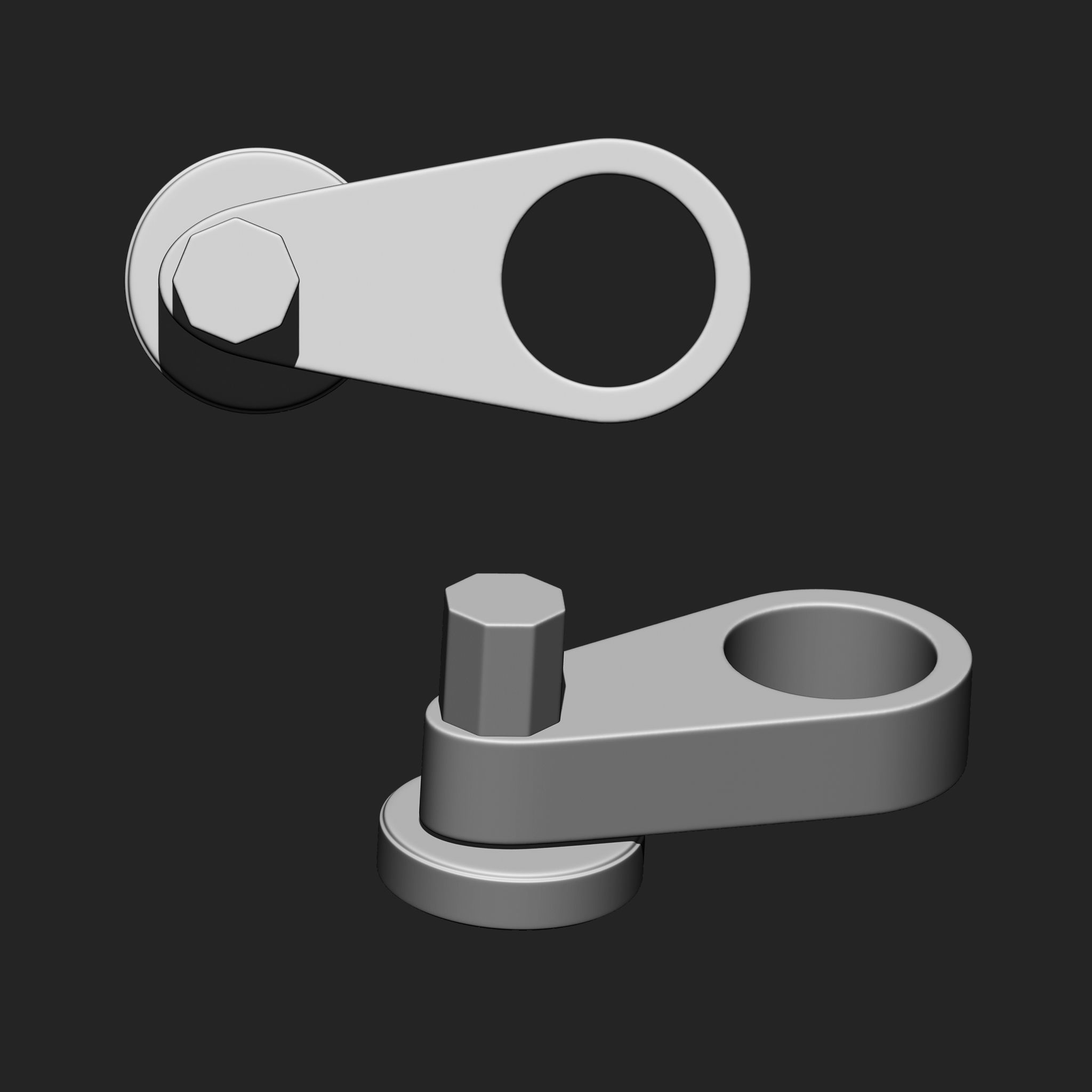 Sockets IMM Brush Pack 15 in One 3D model_12