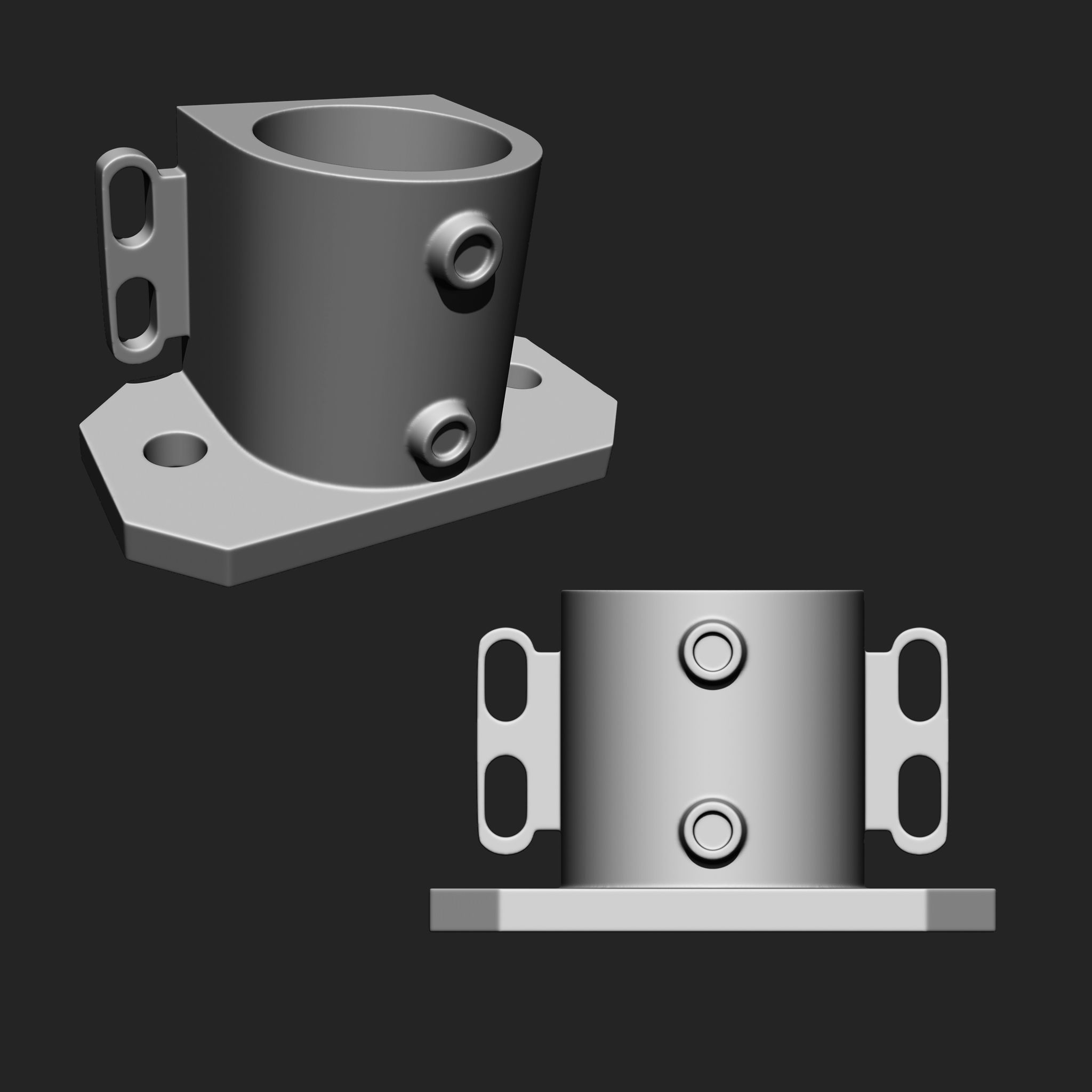 Sockets IMM Brush Pack 15 in One 3D model_9