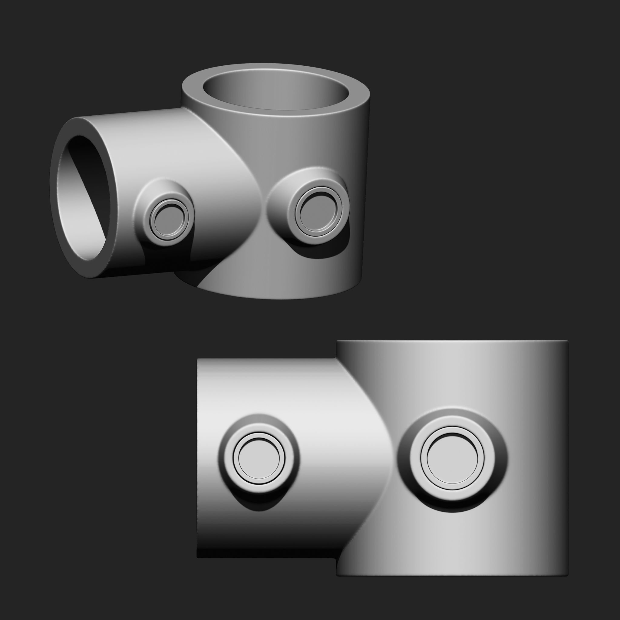 Sockets IMM Brush Pack 15 in One 3D model_7