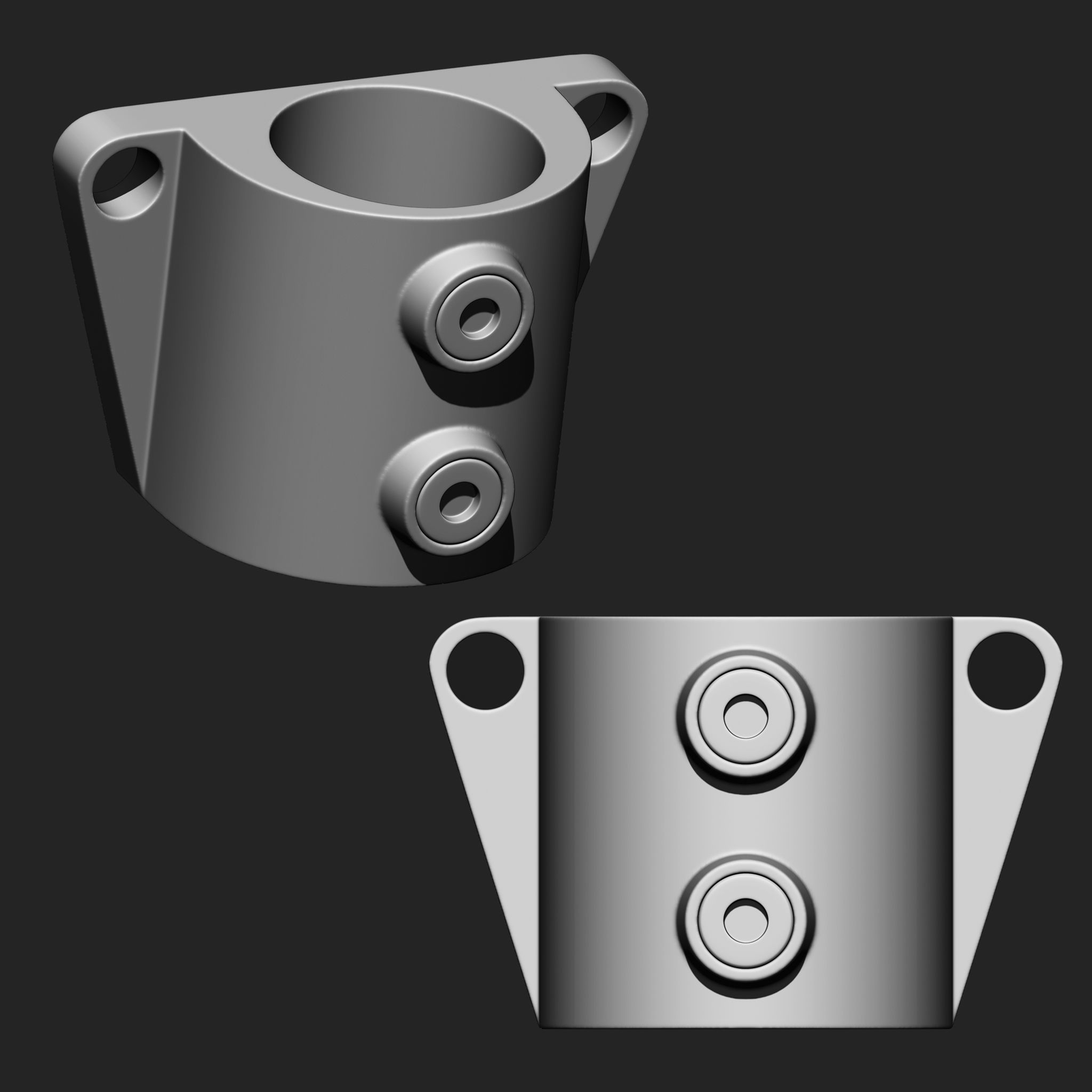 Sockets IMM Brush Pack 15 in One 3D model_11