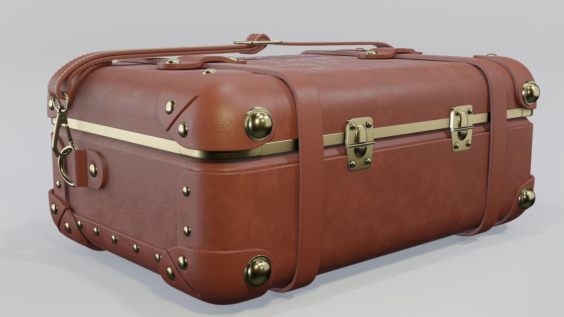 Steamline Pioneer Brown Vanity 3D model_4