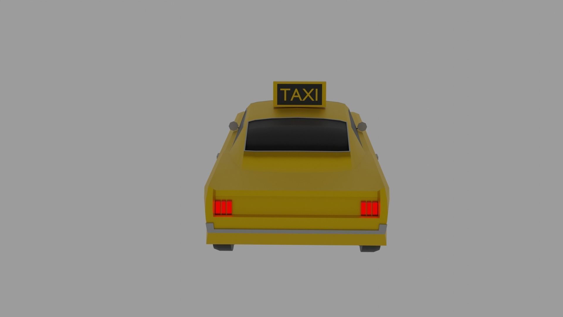 Low Poly Car Mustang Low Poly Vehicle Pack GameReady 3D Model Low-poly 3D model_9