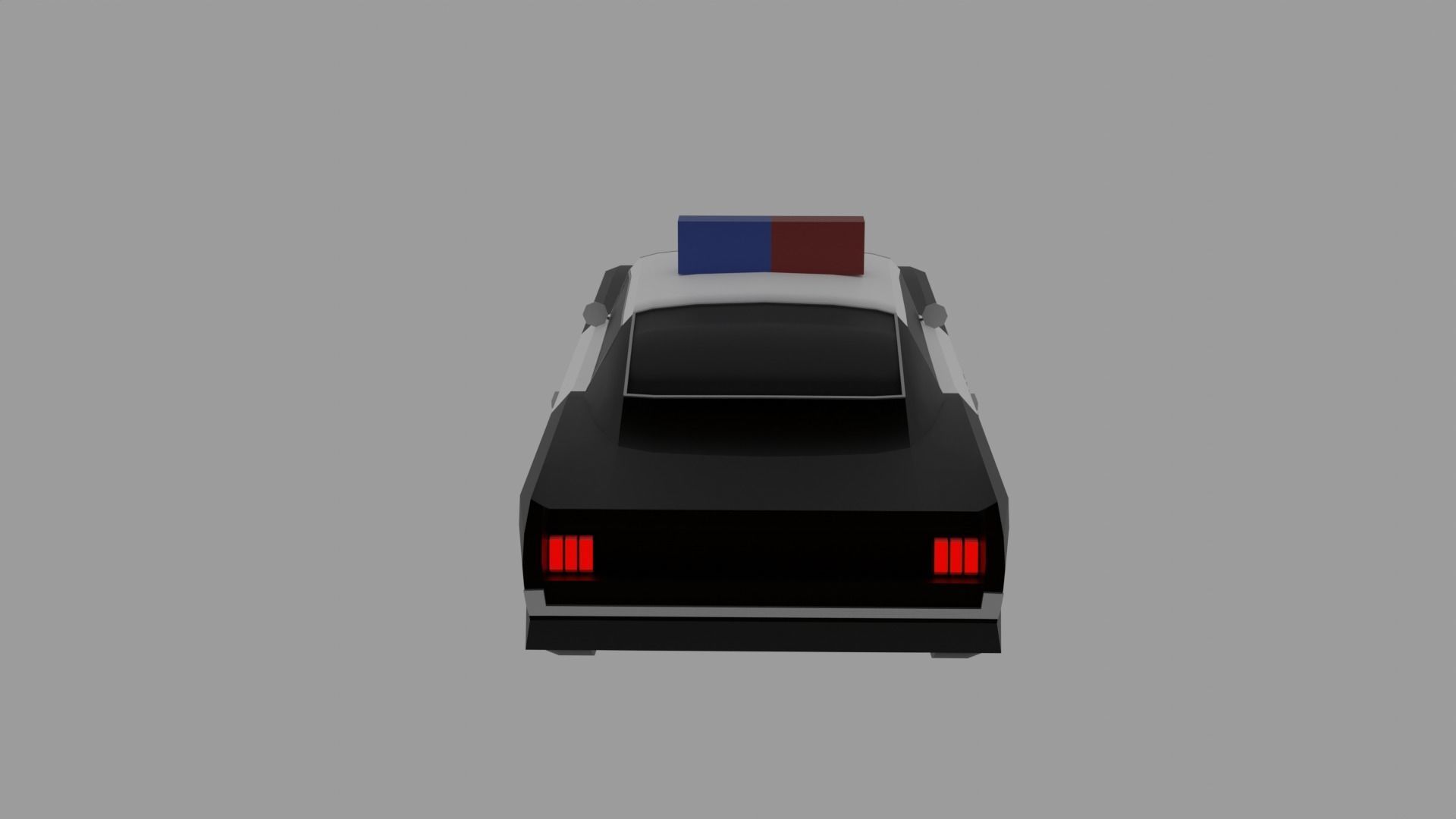 Low Poly Car Mustang Low Poly Vehicle Pack GameReady 3D Model Low-poly 3D model_12