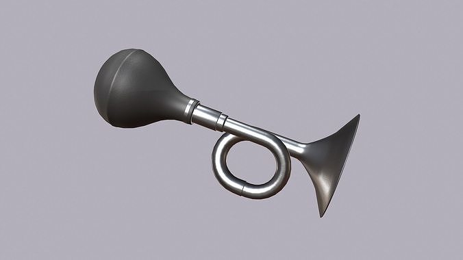 Air Horn Low-poly 3D model 3