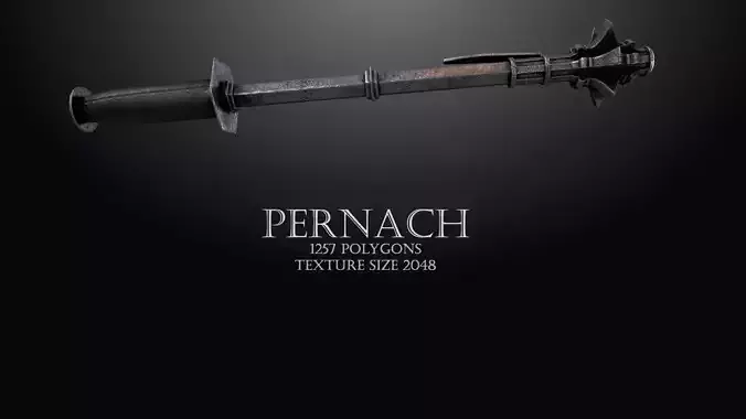 Pernach Low-poly 3D model