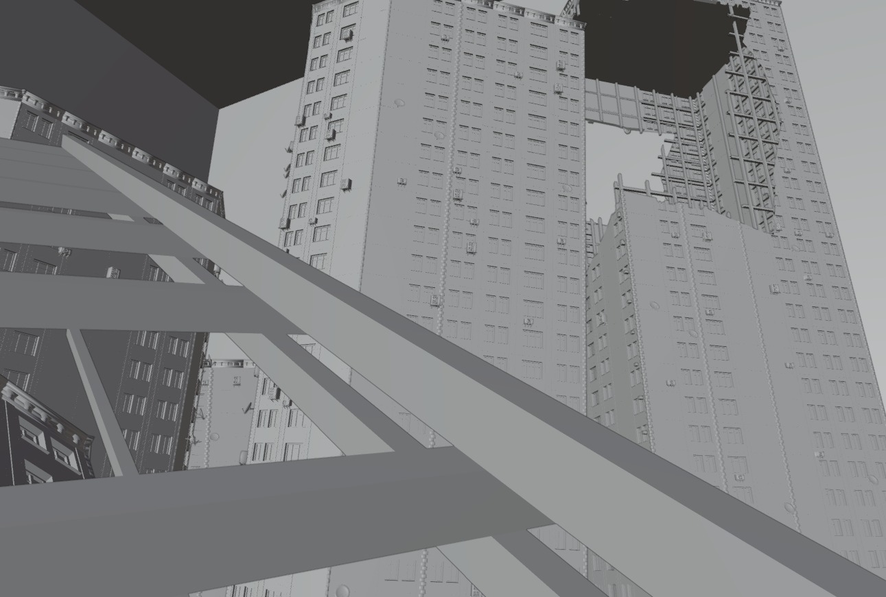 destroyed city-realistic 3D model_20