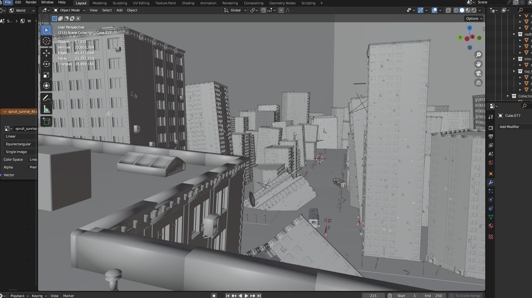 destroyed city-realistic 3D model_11